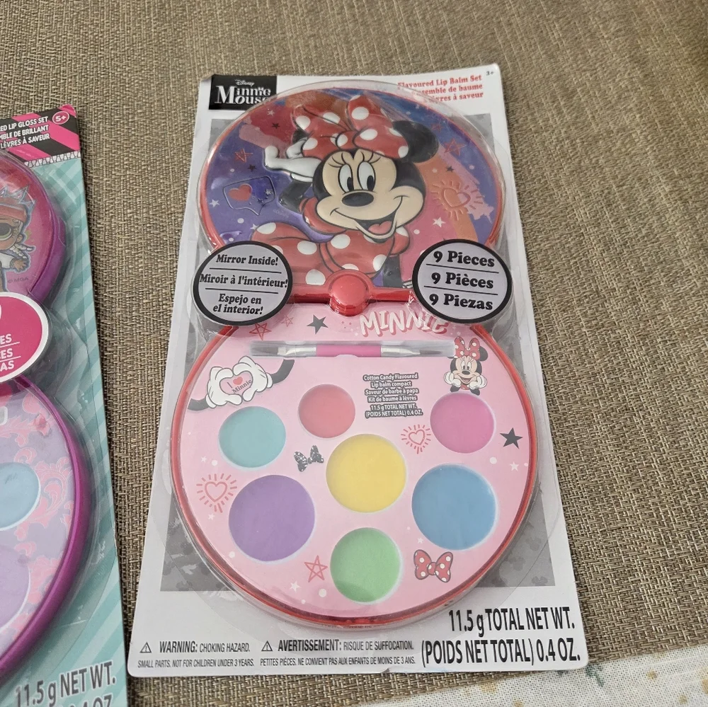 Disney Minnie Mouse Kids Makeup Set - Pink and Purple